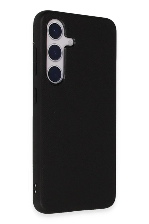 CepteToptan Samsung Galaxy S24 Kılıf Taft Kapak - Siyah - DROPX8569-2420