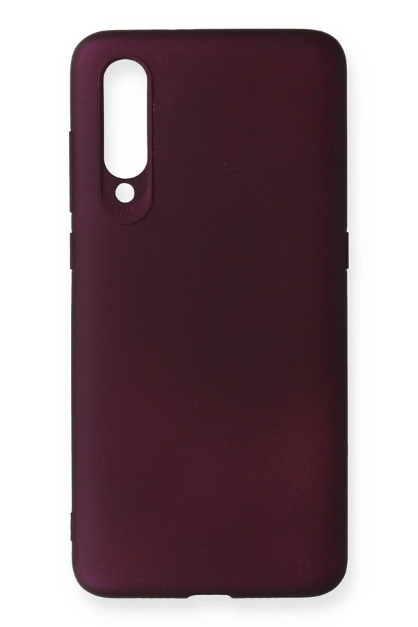 CepteToptan Xiaomi Mi 9 Kılıf First Silikon - Mürdüm - DROPX7743-4893