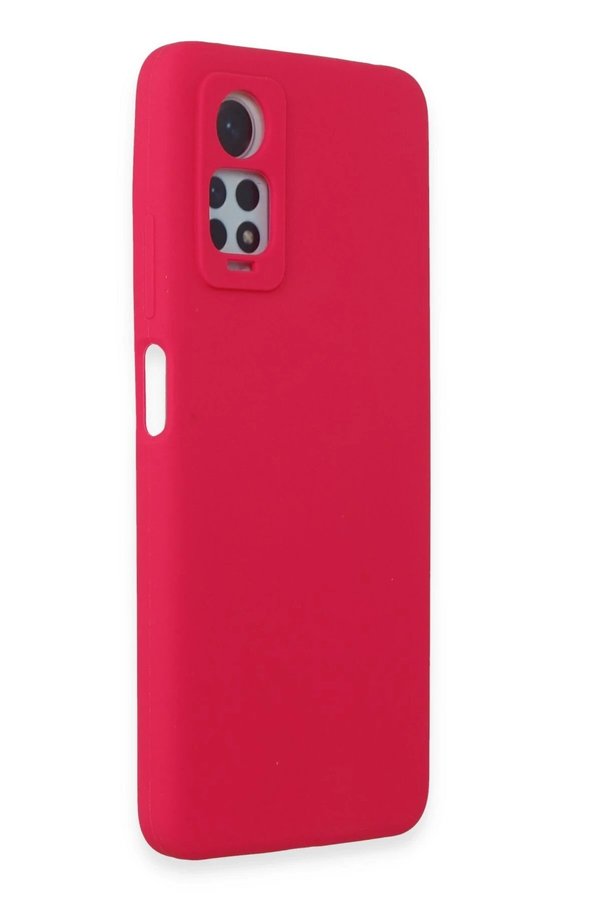 Xi̇aomi̇ Redmi̇ Note 12 Pro 4G Kılıf Nano İçi̇ Kadi̇fe Si̇li̇kon - Pembe - Dropx6000-9716