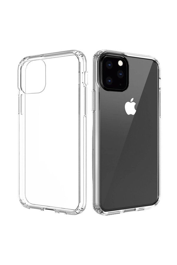 CepteToptan iPhone 11 Pro Max Kılıf Lüx Şeffaf Silikon - DROPX2930-1731