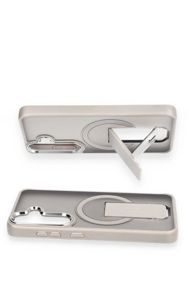 Samsung Galaxy S24 Tork Magsafe Standlı Kapak - Laci̇vert - Dropx3259-4689