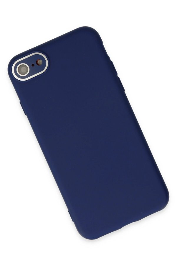 İphone 7 Kılıf Lansman Glass Kapak - Sky Blue - Dropx3956-4225