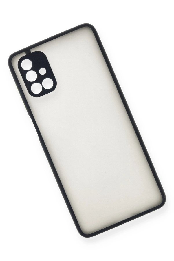 Samsung Galaxy M51 Kılıf Montreal Si̇li̇kon Kapak - Laci̇vert - Dropx6904-2264