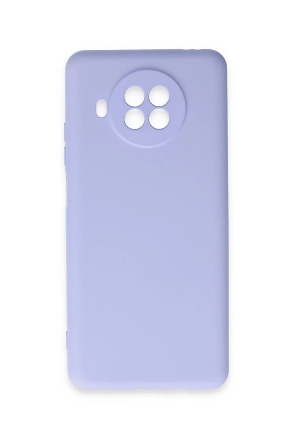 CepteToptan Xiaomi Mi 10T Lite Kılıf Nano içi Kadife Silikon - Lila - DROPX1218-7100