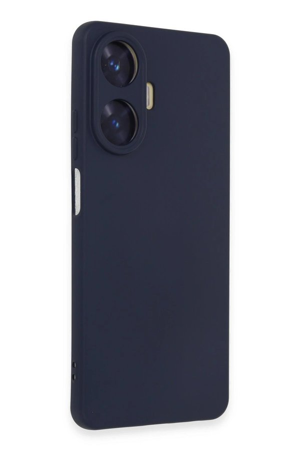 CepteToptan Realme C55 Kılıf Nano içi Kadife Silikon - Mor - DROPX8597-9851