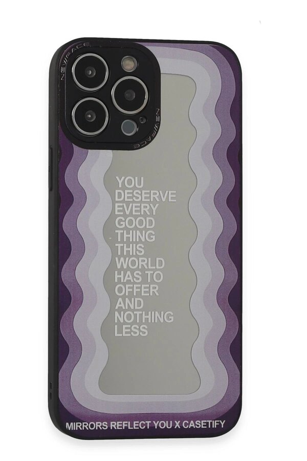 CepteToptan iPhone 13 Pro Max Kılıf Mirror Desenli Kapak - Mirror - 5 - DROPX3339-5813