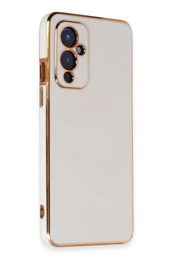 One Plus 9 Kılıf Volet Si̇li̇kon - Beyaz - Dropx8335-2512