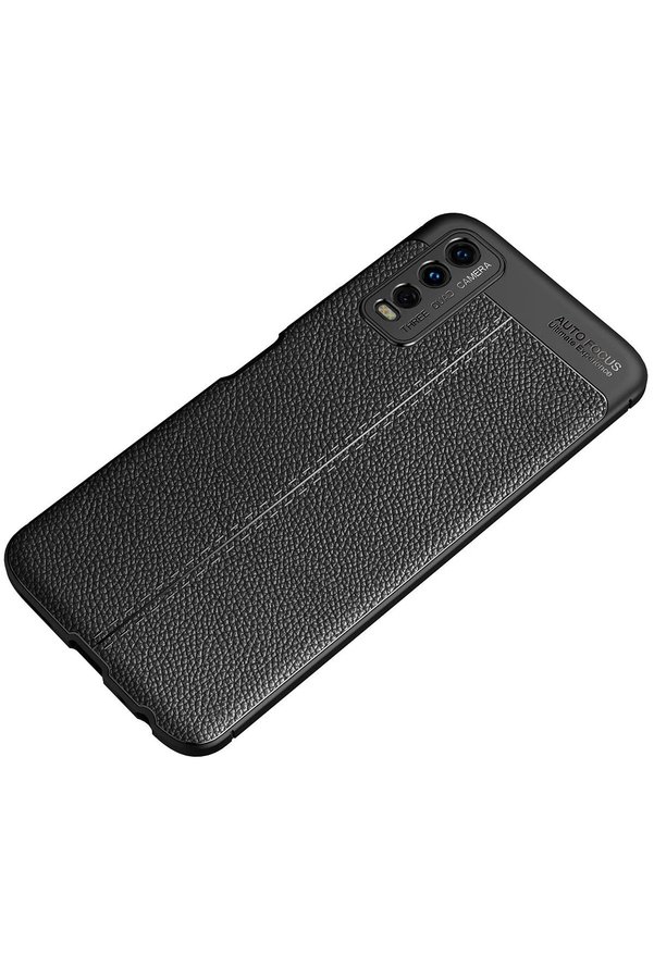 Vi̇vo Y11S Kılıf Auto Focus Kapak - Si̇yah - Dropx1841-9821