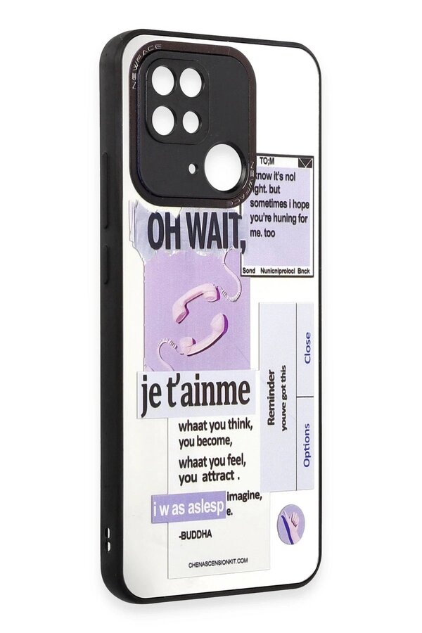 CepteToptan Xiaomi Redmi 10C Kılıf Mirror Desenli Kapak - Mirror - 4 - DROPX3776-9142