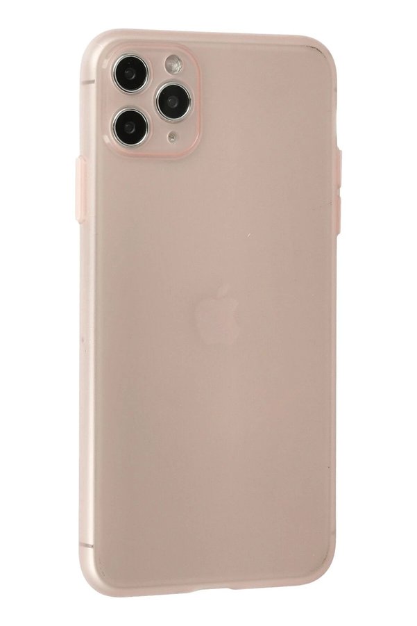 İphone 11 Pro Max Kılıf Si̇li̇kon - Pembe - Dropx4380-2118