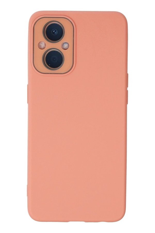 CepteToptan Oppo Reno 7 Lİte Kılıf Lansman Glass Kapak - Pembe - DROPX2659-6852