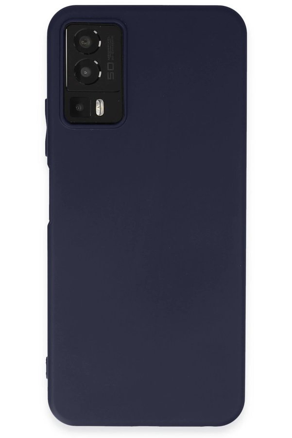 CepteToptan General Mobile GM 23 Kılıf First Silikon - Lacivert - DROPX5785-7240