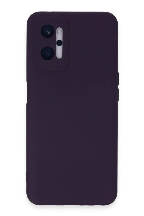 CepteToptan Realme 9i 4G Kılıf Nano içi Kadife Silikon - Mor - DROPX5338-1878