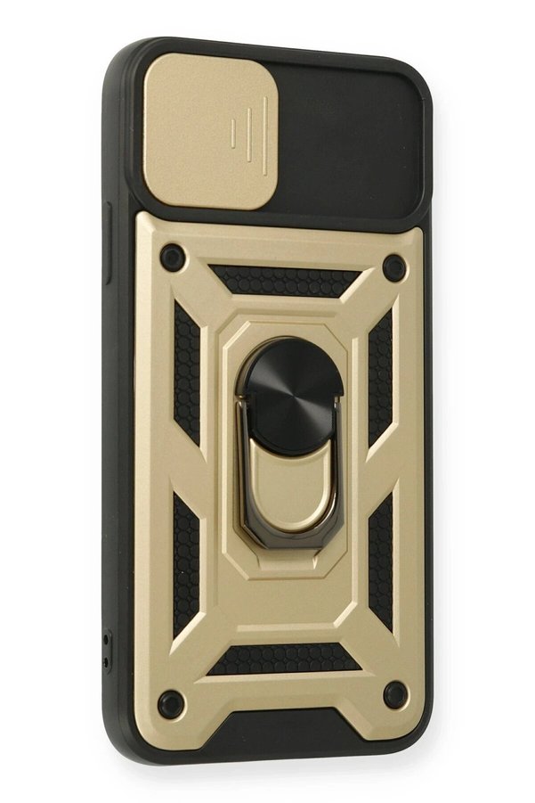 İphone 11 Pro Kılıf Pars Lens Yüzüklü Si̇li̇kon - Gold - Dropx2113-5927