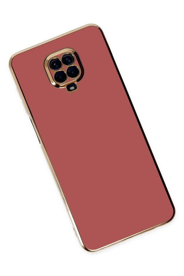 Xi̇aomi̇ Redmi̇ Note 9 Pro Kılıf Volet Si̇li̇kon - Kırmızı - Dropx6370-4619