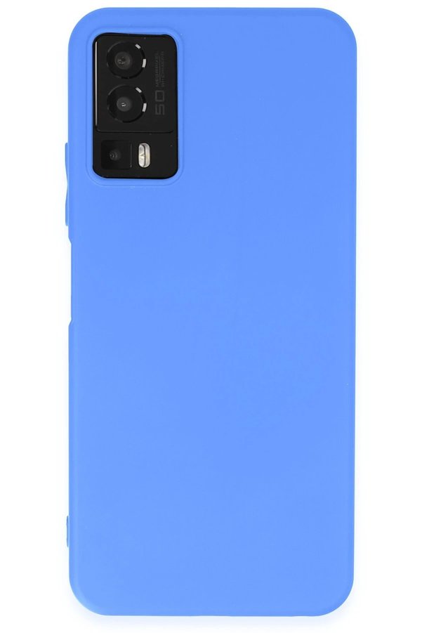 CepteToptan General Mobile GM 23 Kılıf First Silikon - Mavi - DROPX9241-3106