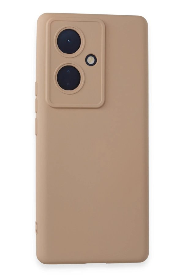 CepteToptan Vivo V29 Lite Kılıf Nano içi Kadife Silikon - Pudra - DROPX3347-8277