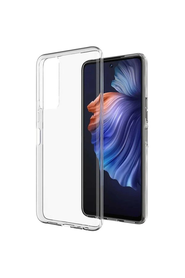 Tecno Camon 18 Kılıf Lüx Şeffaf Si̇li̇kon - Dropx3179-6283