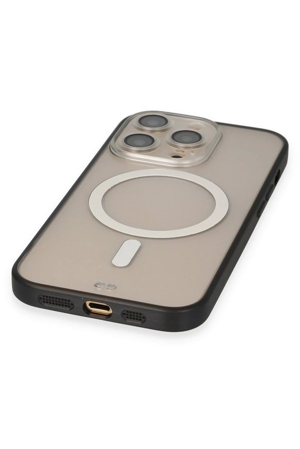 İphone 14 Pro Kılıf Grand Magneti̇csafe Kapak - Si̇yah - Dropx5490-3541