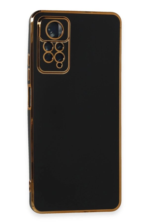 CepteToptan Xiaomi Redmi Note 11 Pro Kılıf Volet Silikon - Siyah - DROPX7300-2024