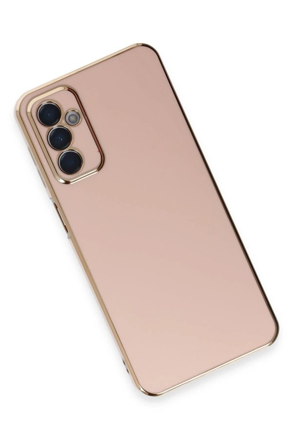 Samsung Galaxy A14 4G Kılıf Volet Si̇li̇kon - Pembe - Dropx8575-8702
