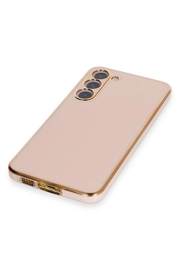 Samsung Galaxy S23 Kılıf Volet Si̇li̇kon - Pembe - Dropx8116-4058