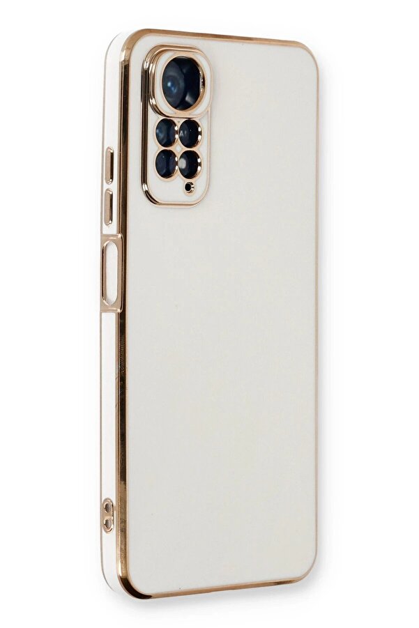 CepteToptan Xiaomi Redmi Note 11 Kılıf Volet Silikon - Beyaz - DROPX4892-5719