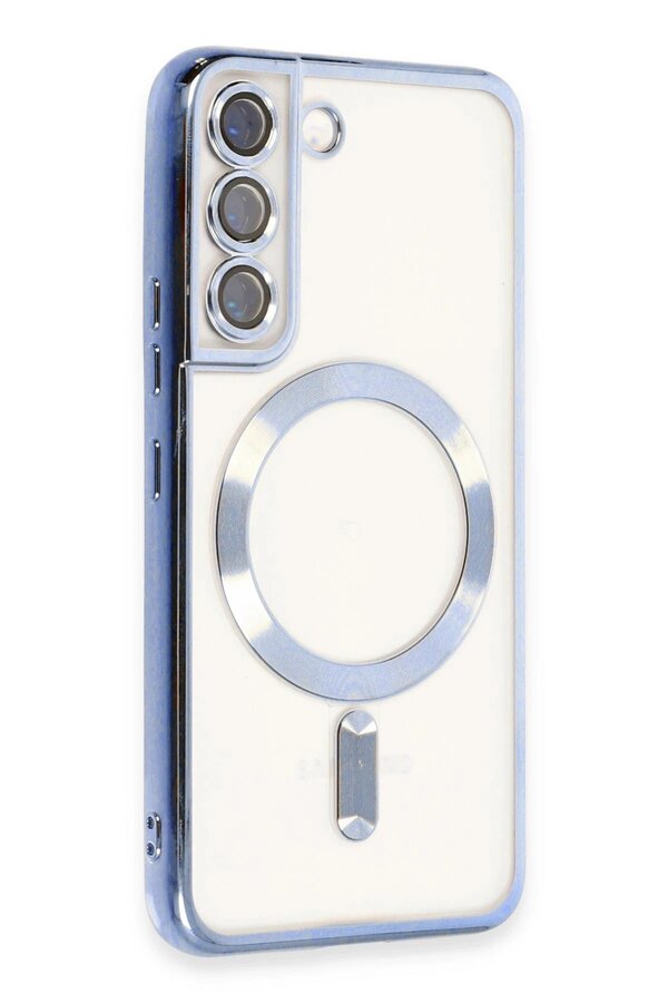 Samsung Galaxy S22 Kılıf Kross Magneti̇csafe Kapak - Si̇erra Blue - Dropx3250-1605