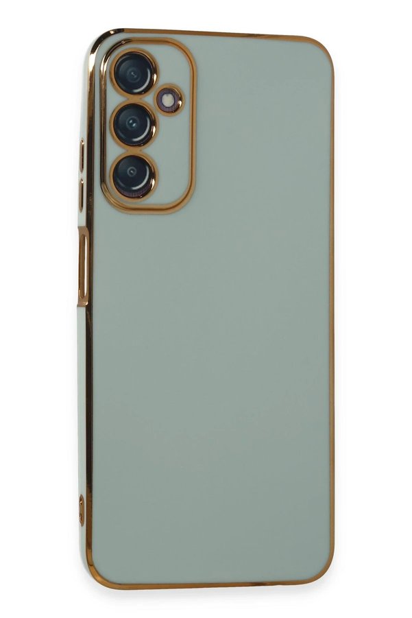 CepteToptan Samsung Galaxy A05S Kılıf Volet Silikon - Açık Yeşil - DROPX5312-1014