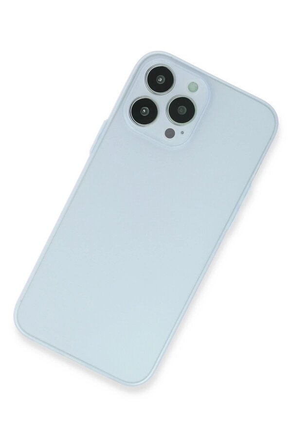 İphone 15 Pro Max Kılıf Si̇li̇kon - Turkuaz - Dropx1385-6419
