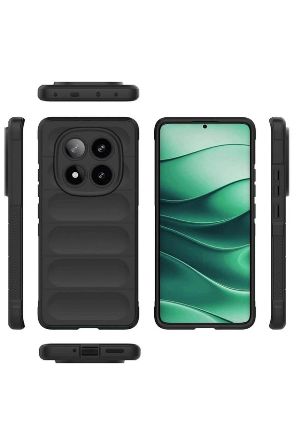 CepteToptan Xiaomi Redmi Note 14 Pro 4G Kılıf Optimum Silikon - Lacivert - DROPX1554-8628