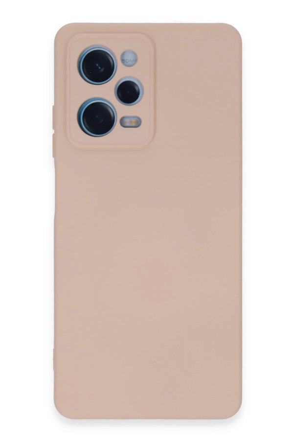 Xi̇aomi̇ Redmi̇ Note 12 Pro 5G Kılıf Nano İçi̇ Kadi̇fe Si̇li̇kon - Pudra - Dropx2395-4956
