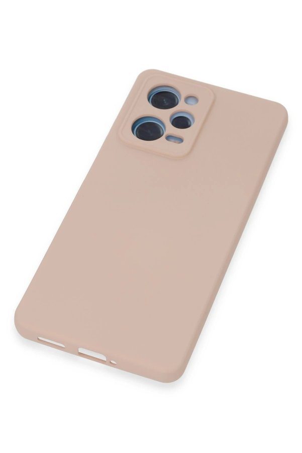 Xi̇aomi̇ Redmi̇ Note 12 Pro 5G Kılıf Nano İçi̇ Kadi̇fe Si̇li̇kon - Pudra - Dropx2395-4956