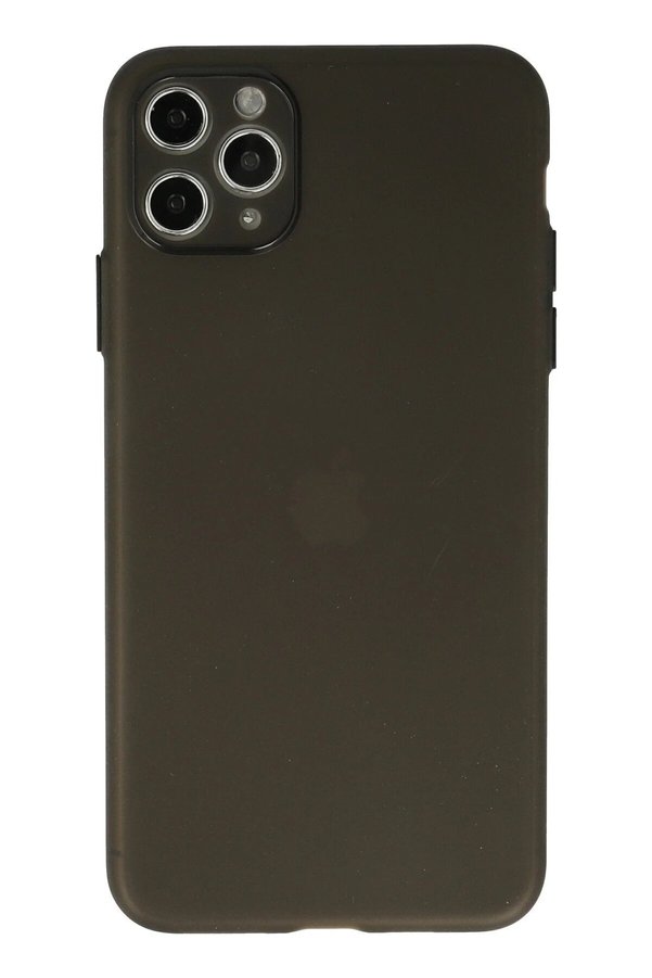 CepteToptan iPhone 11 Pro Max Kılıf Silikon - Gri - DROPX6780-5235