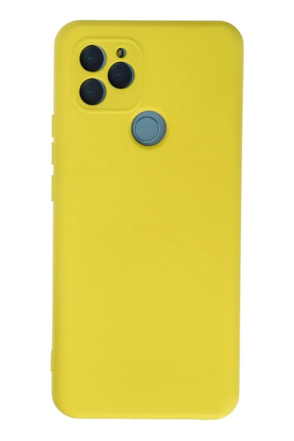 CepteToptan General Mobile GM 21 Kılıf Nano içi Kadife Silikon - Sarı - DROPX6068-1506