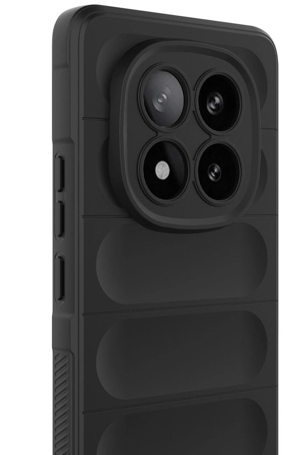 CepteToptan Xiaomi Redmi Note 14 Pro 5G Kılıf Optimum Silikon - Siyah - DROPX1281-8929