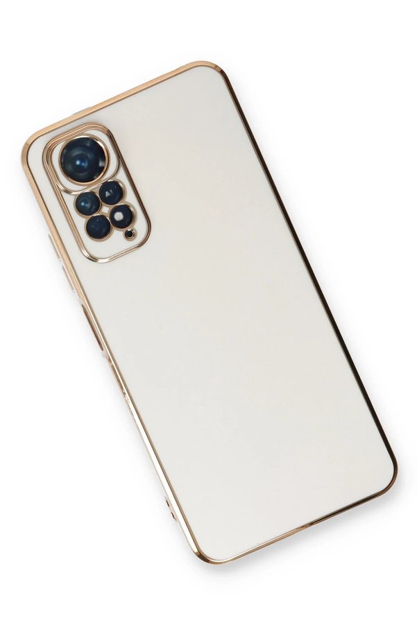 Xi̇aomi̇ Redmi̇ Note 11 Kılıf Volet Si̇li̇kon - Beyaz - Dropx4892-5719