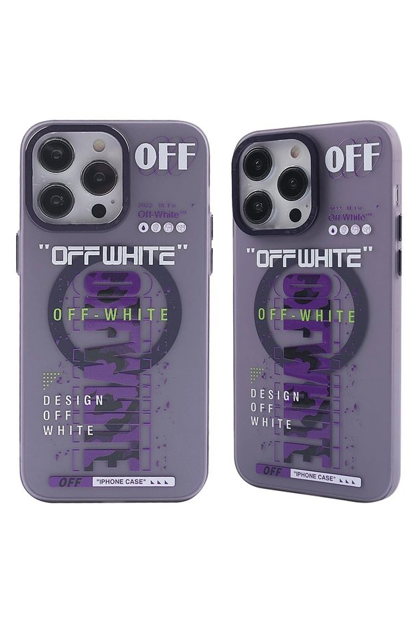 CepteToptan iPhone 14 Pro Kılıf Apollo Magneticsafe Desenli Kapak - Apollo Mor - 3 - DROPX4775-1734