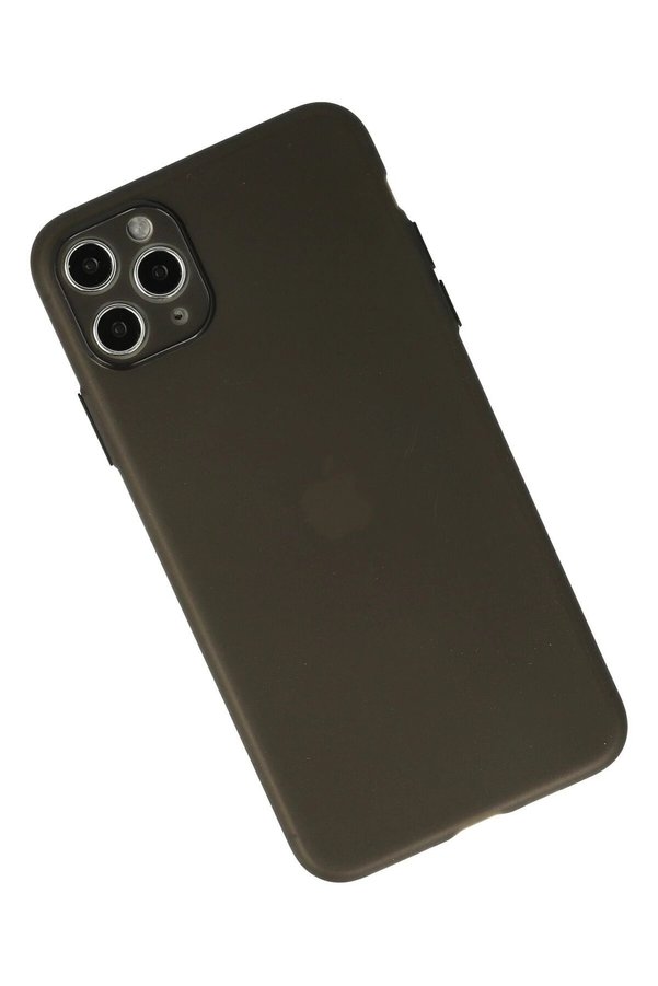 İphone 11 Pro Max Kılıf Si̇li̇kon - Gri̇ - Dropx6780-5235