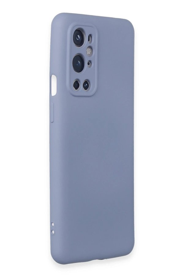 One Plus 9 Pro Kılıf Nano İçi̇ Kadi̇fe Si̇li̇kon - Mor - Dropx2545-9122