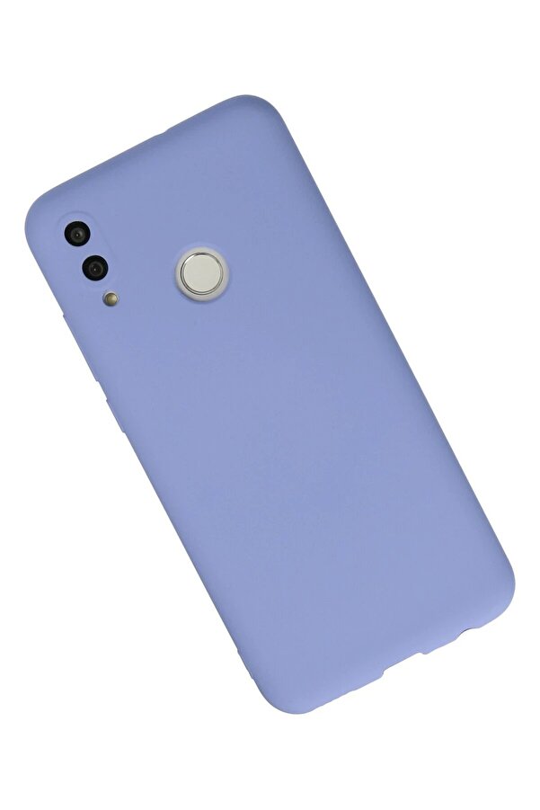 Huawei̇ P Smart 2019 Kılıf Nano İçi̇ Kadi̇fe Si̇li̇kon - Li̇la - Dropx1467-9124