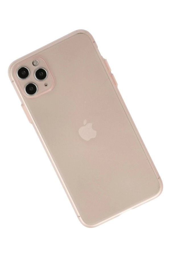 İphone 11 Pro Max Kılıf Si̇li̇kon - Pembe - Dropx4380-2118