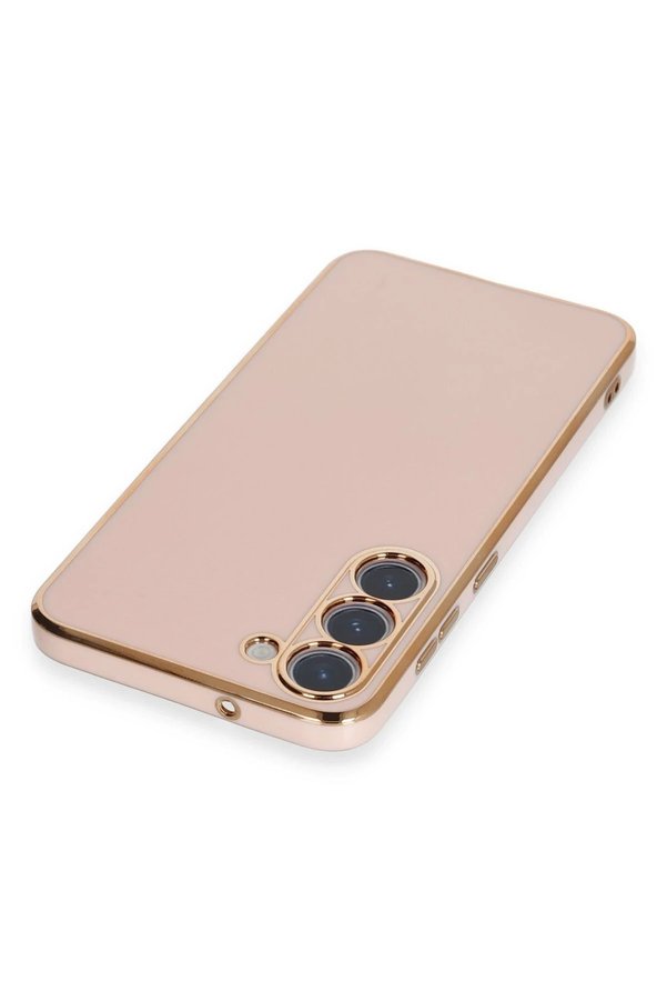 Samsung Galaxy S23 Kılıf Volet Si̇li̇kon - Pembe - Dropx8116-4058