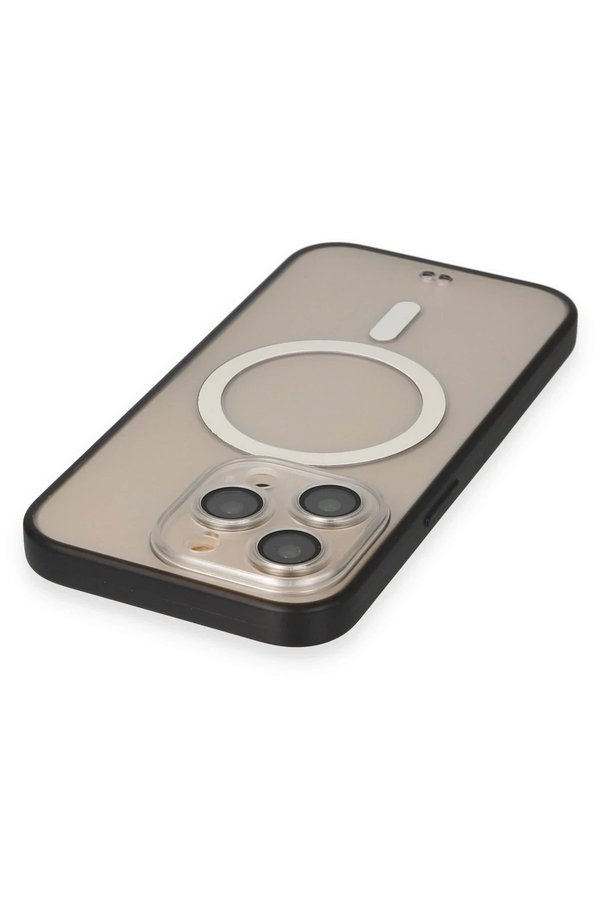 İphone 14 Pro Kılıf Grand Magneti̇csafe Kapak - Si̇yah - Dropx5490-3541