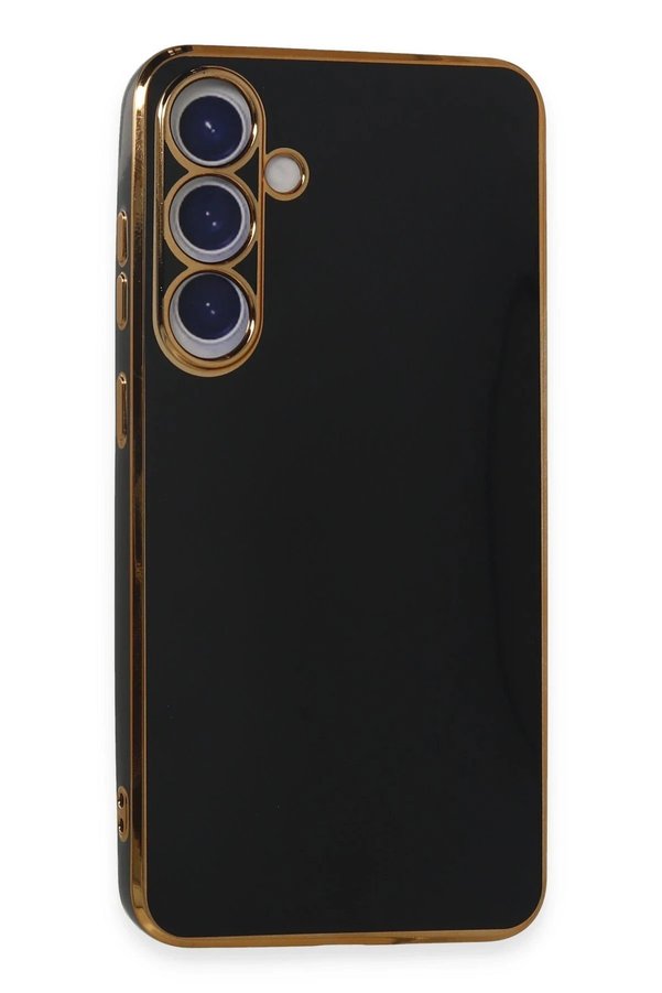 CepteToptan Samsung Galaxy S24 Kılıf Volet Silikon - Siyah - DROPX1134-1243