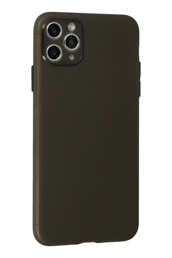 İphone 11 Pro Max Kılıf Si̇li̇kon - Gri̇ - Dropx6780-5235