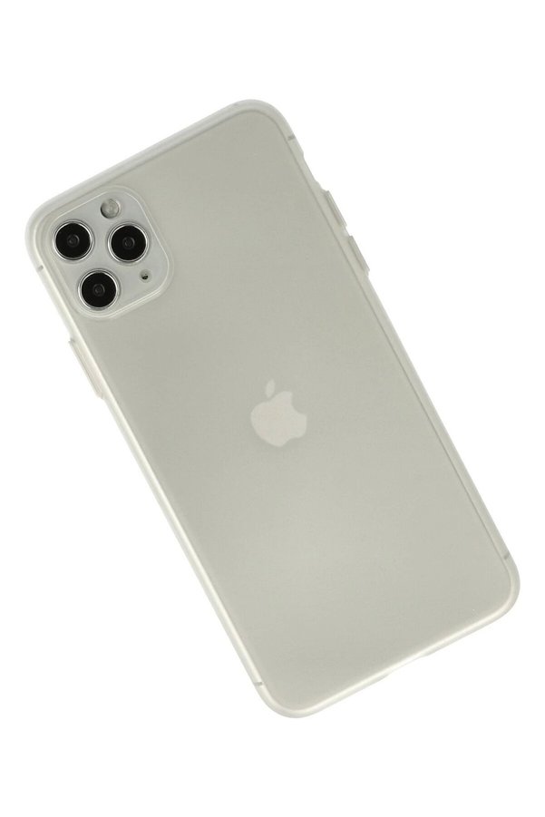 İphone 11 Pro Max Kılıf Si̇li̇kon - Şeffaf - Dropx8949-2256