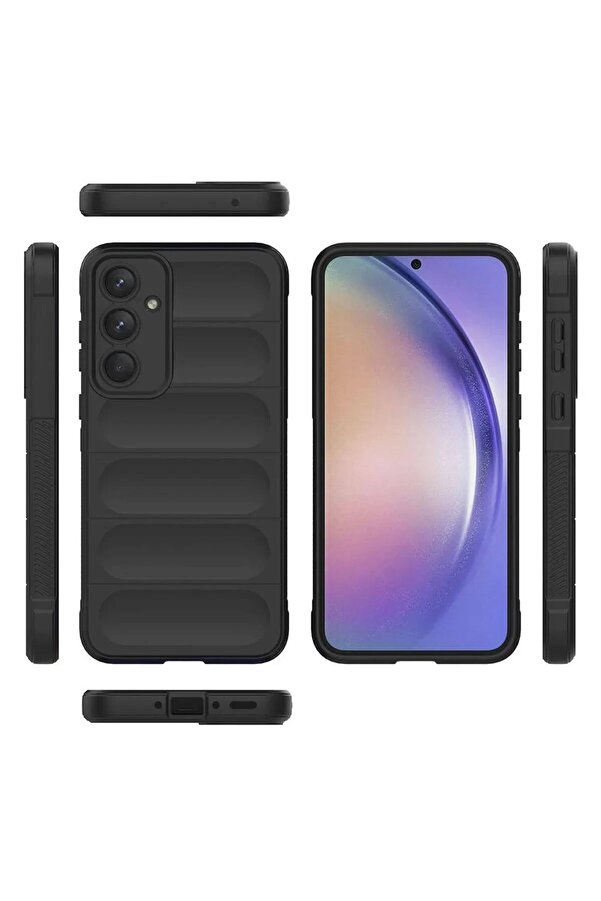 Samsung Galaxy A26 Kılıf Opti̇mum Si̇li̇kon - Si̇yah - Vb6827-3849