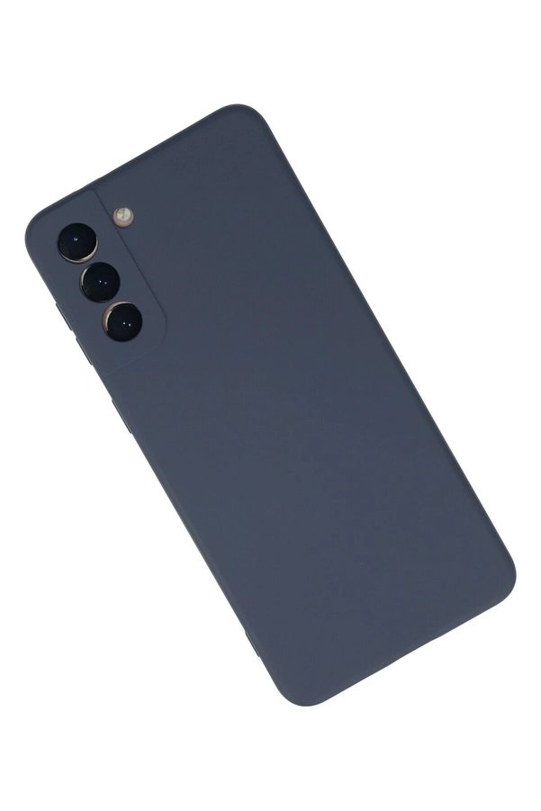 Samsung Galaxy S21 Plus Kılıf Nano İçi̇ Kadi̇fe Si̇li̇kon - Gri̇ - Dropx7991-2895
