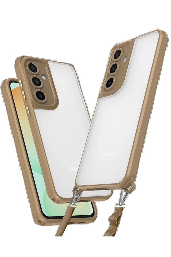 CepteToptan Samsung Galaxy A25 5G Kılıf Penta Silikon Kılıf - Çöl Titanyum - DROPX2658-4671